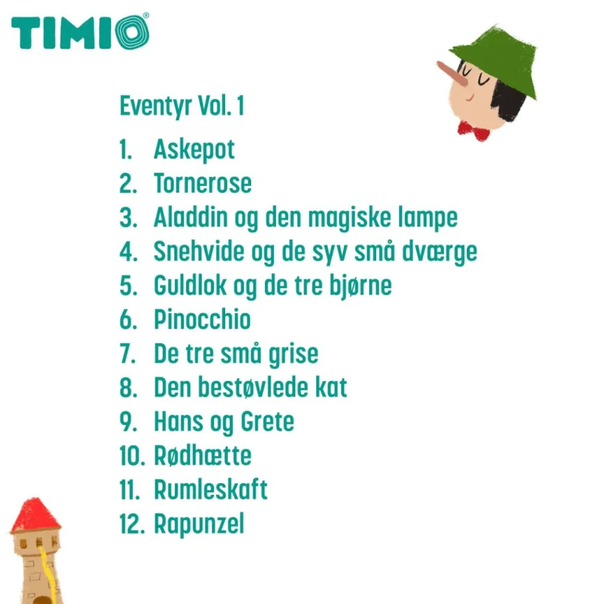TIMIO tillbehör - Disc-set 3