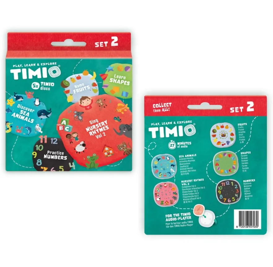 TIMIO tillbehör - Disc-set 2