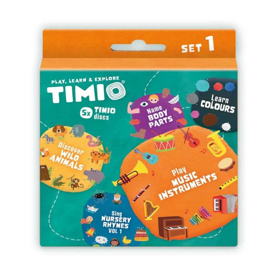 TIMIO tillbehör - Disc-set 1