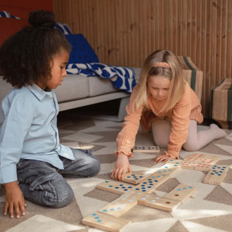 Trädgårdsspel - Domino