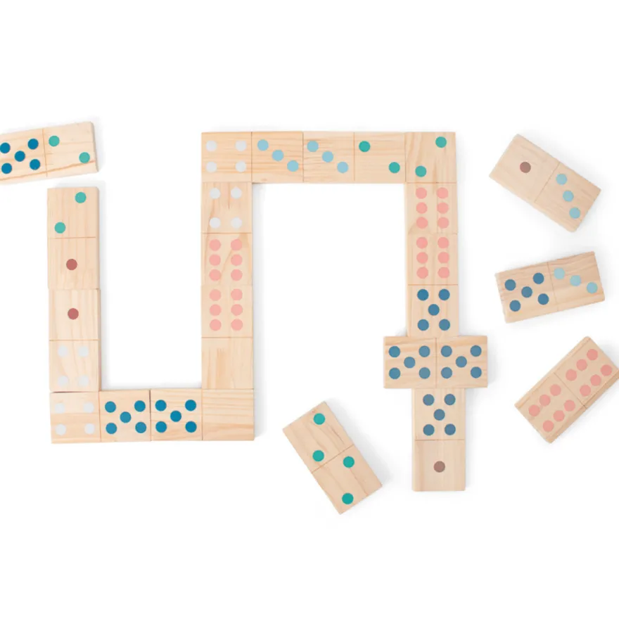 Trädgårdsspel - Domino