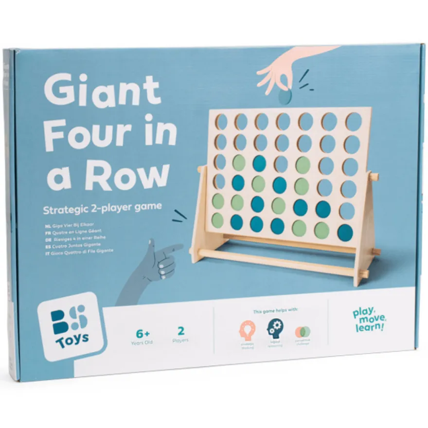 Trädgårdsspel - 4 i rad