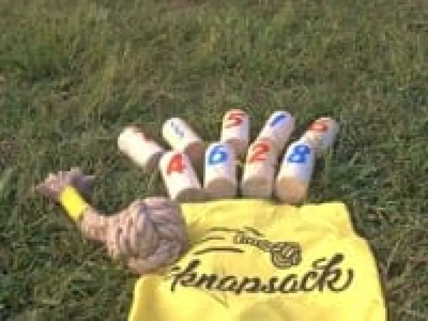 Trädgårdsspel – Knapsack