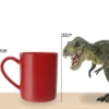 T-rex (grön) – L: 32 cm