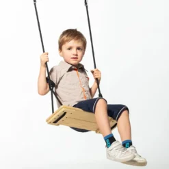 Trägunga 44 x 17,5 cm - 6 meter (svart rep)
