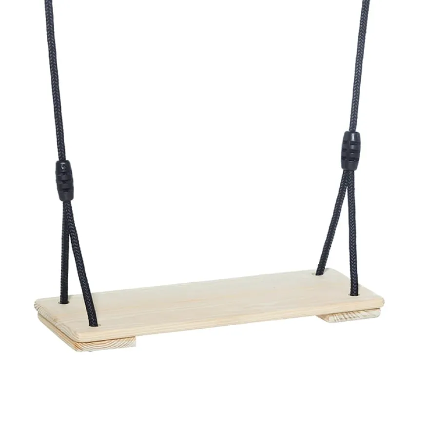Trägunga 44 x 17,5 cm (svart rep)