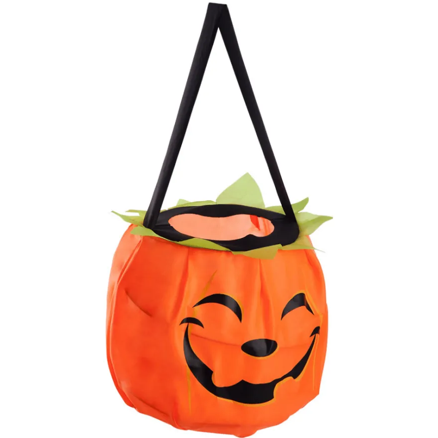 Trick-or-Treat-påse – Pumpa, Ø15 cm