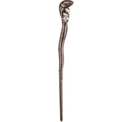 Trollstav med ormskalle - L: 45 cm