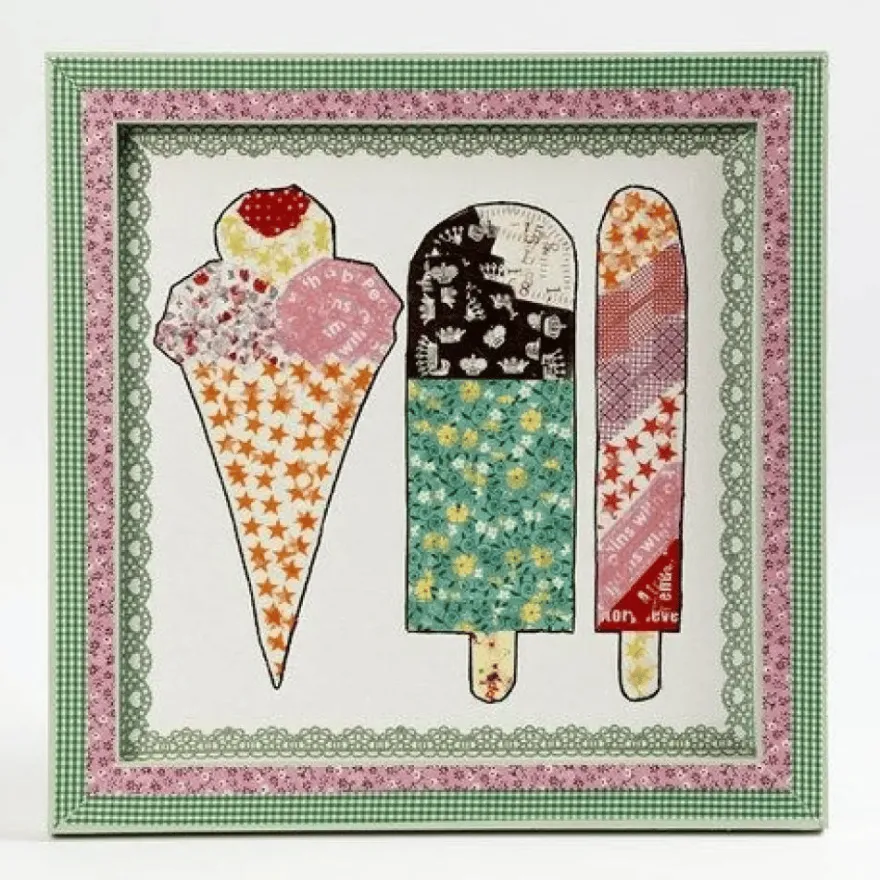 Träram med målarplatta (20,8 x 20,8 cm)