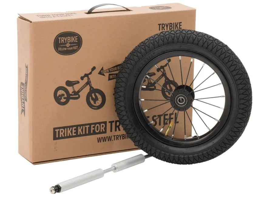 Trybike tillbehör - Extra hjul, Svart