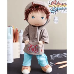 Tygdocka – Noah, 30 cm