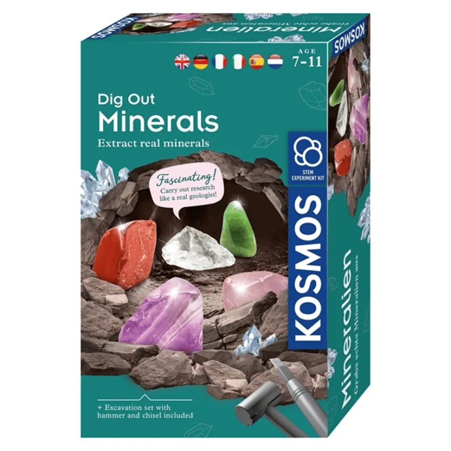Utgrävningspaket – Mineraler