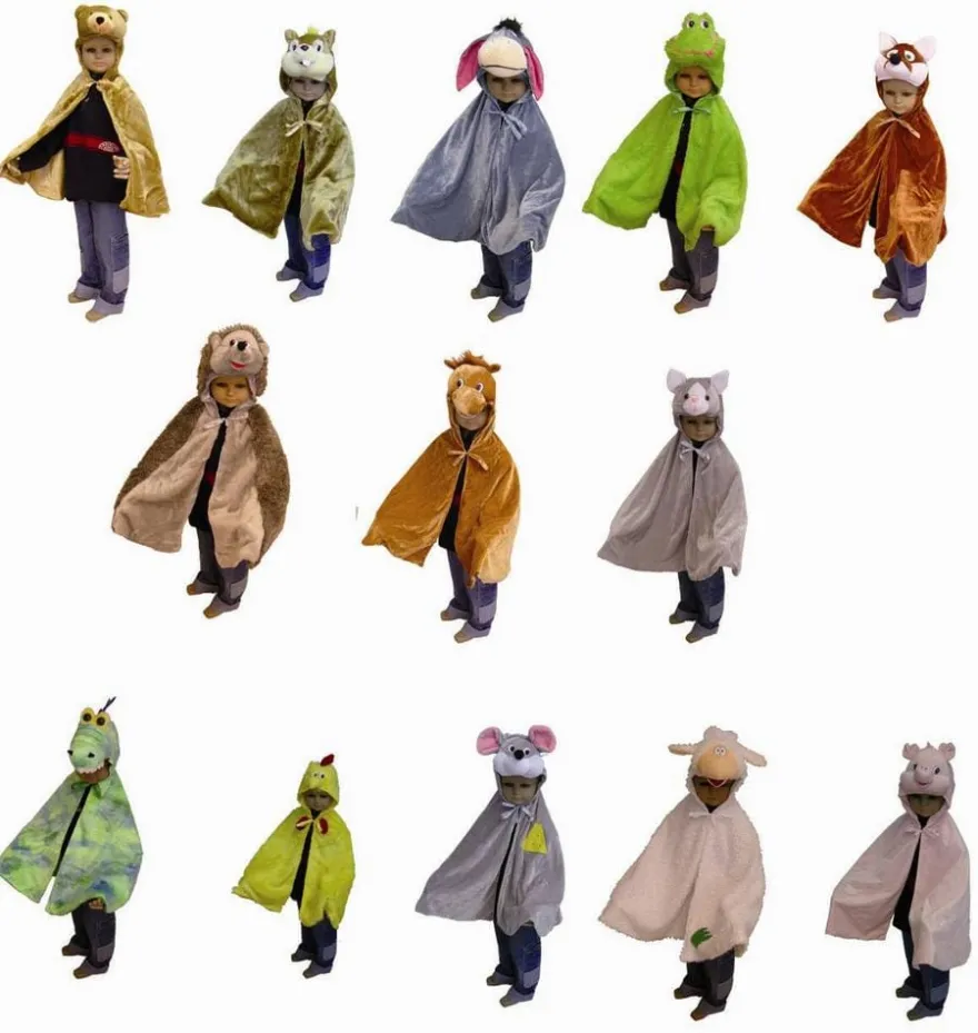 Utklädnad-Caper, 13 st. - Djur