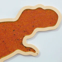 Väggpanel med paljetter - Dinosaurier, 3 st.