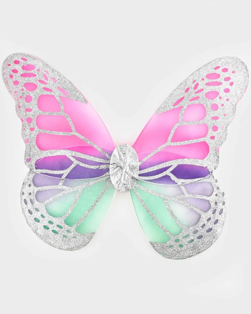 Vingar, silverglitter