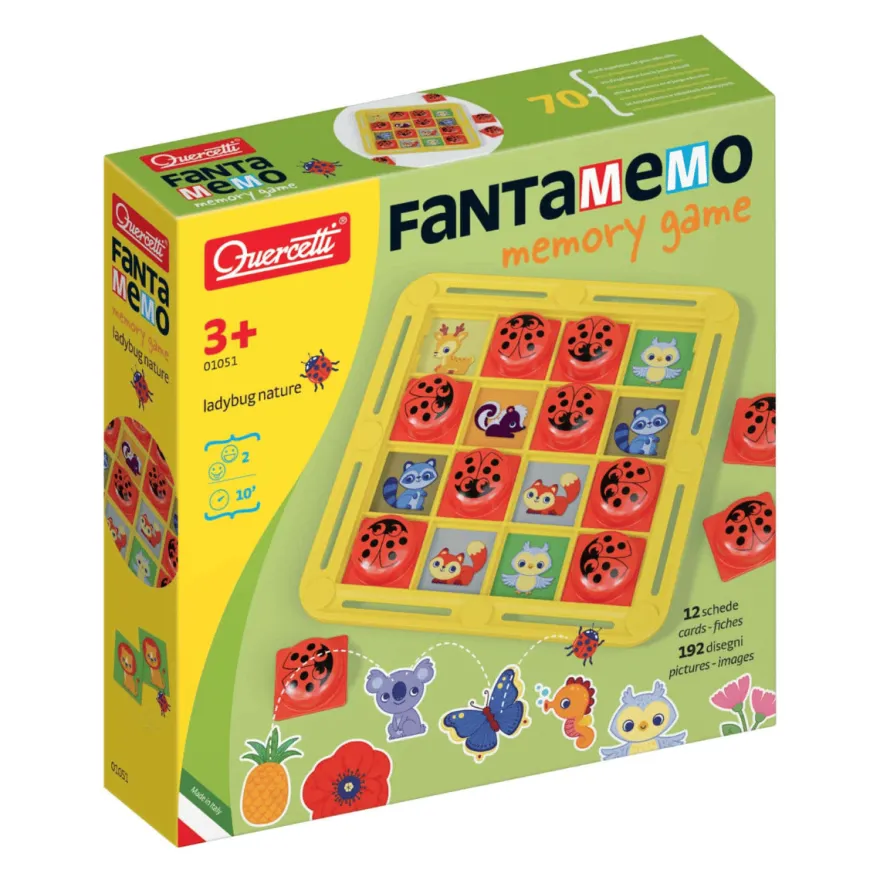 Vändspel med nyckelpigor - FantaMemo