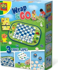 Wrap&Go - Damspel, Memory och Jag ska på utflykt